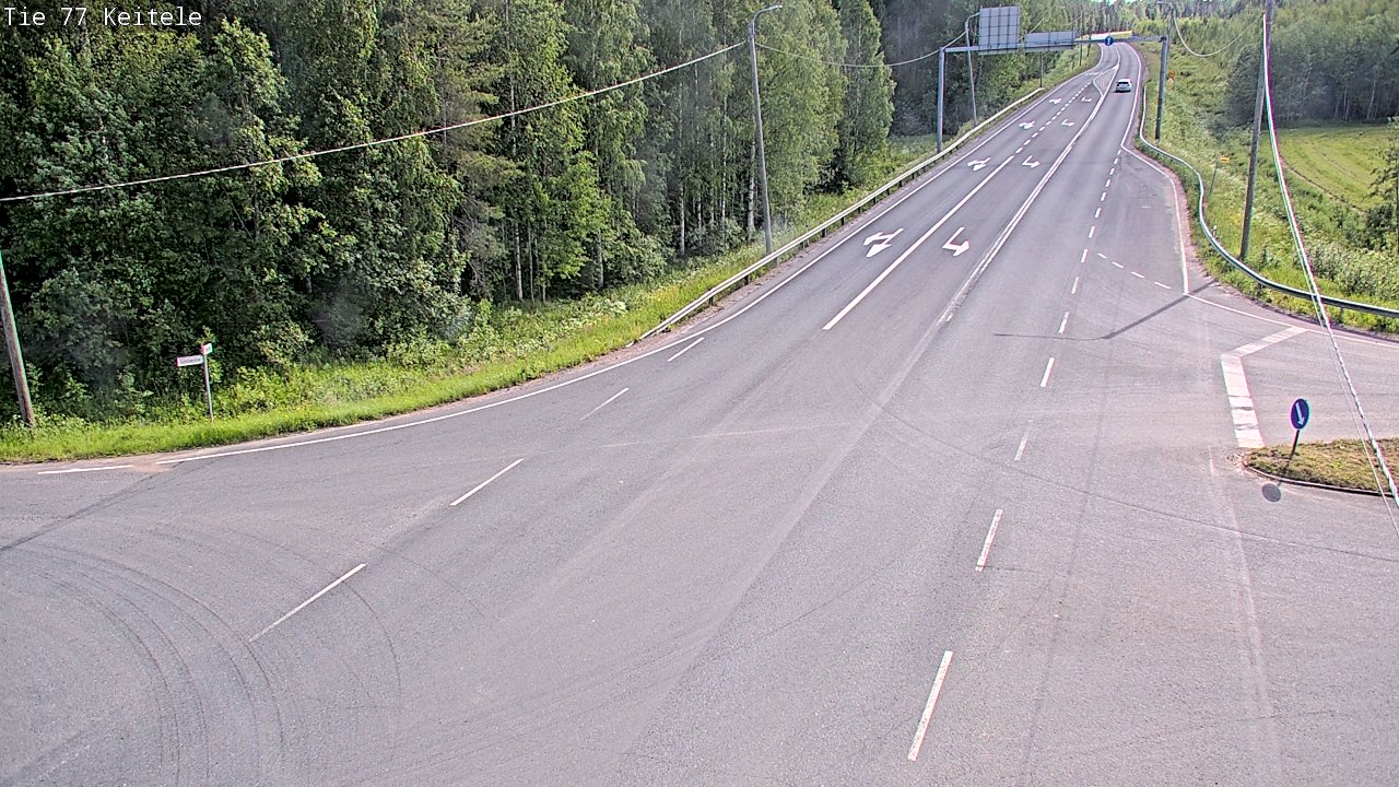 Kelikamerat Kuva Tie 77 Keitele, Keitele, Pohjois-Savo