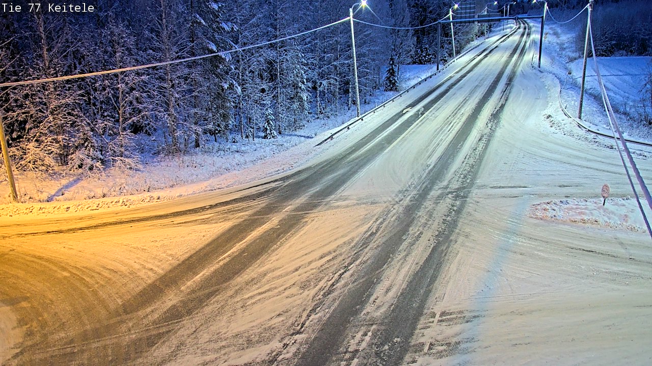 Kelikamerat Kuva Tie 77 Keitele, Keitele, Pohjois-Savo