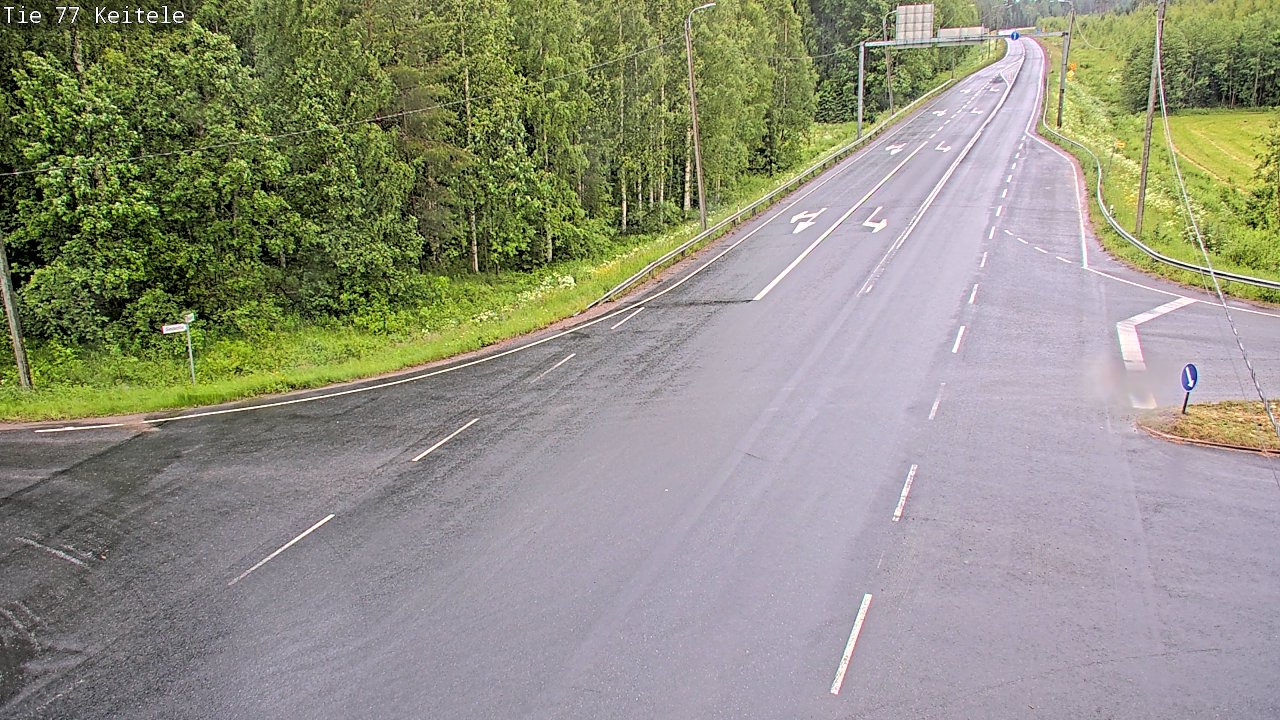 Kelikamerat Kuva Tie 77 Keitele, Keitele, Pohjois-Savo