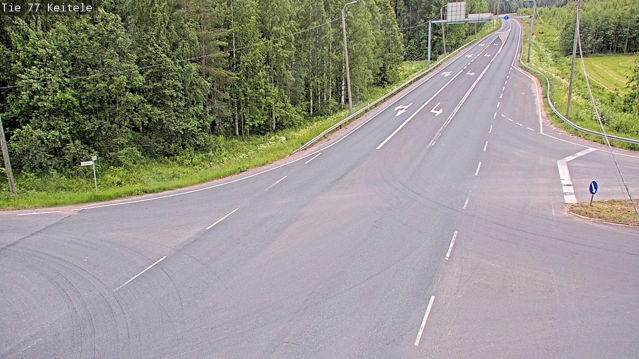 Kelikamerat Kuva Tie 77 Keitele, Keitele, Pohjois-Savo