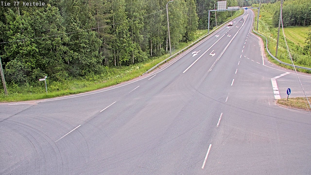 Kelikamerat Kuva Tie 77 Keitele, Keitele, Pohjois-Savo
