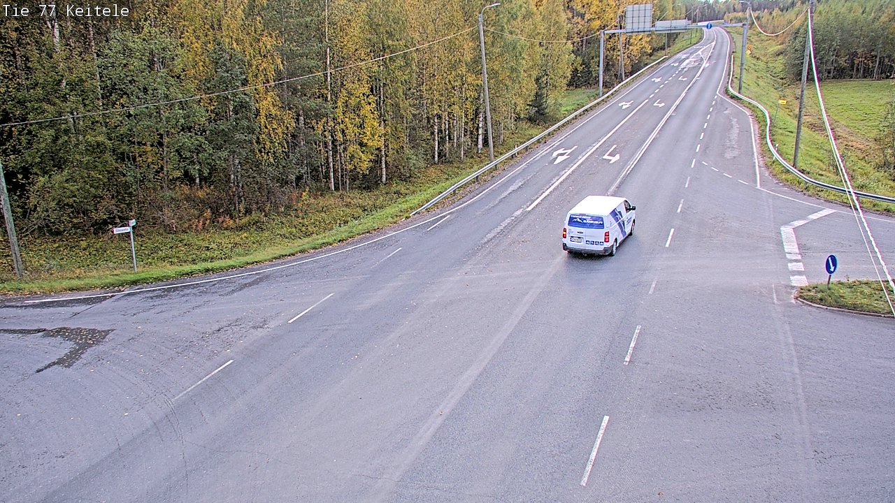 Kelikamerat Kuva Tie 77 Keitele, Keitele, Pohjois-Savo