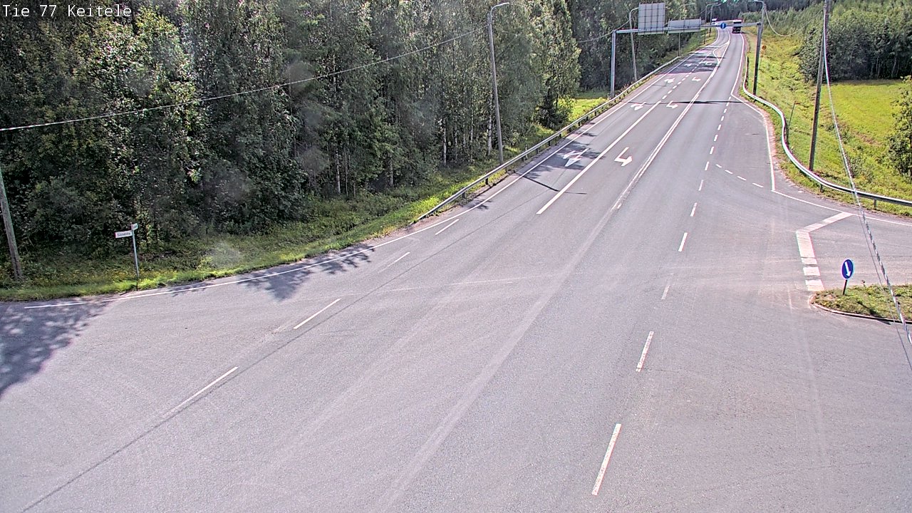 Kelikamerat Kuva Tie 77 Keitele, Keitele, Pohjois-Savo