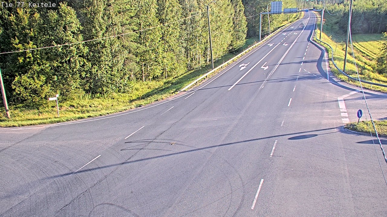 Kelikamerat Kuva Tie 77 Keitele, Keitele, Pohjois-Savo
