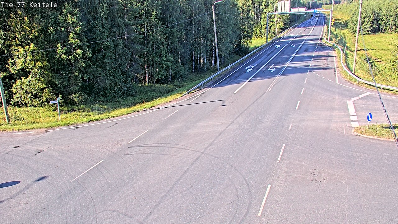 Kelikamerat Kuva Tie 77 Keitele, Keitele, Pohjois-Savo