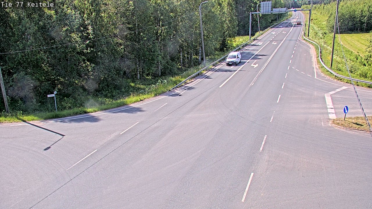 Kelikamerat Kuva Tie 77 Keitele, Keitele, Pohjois-Savo