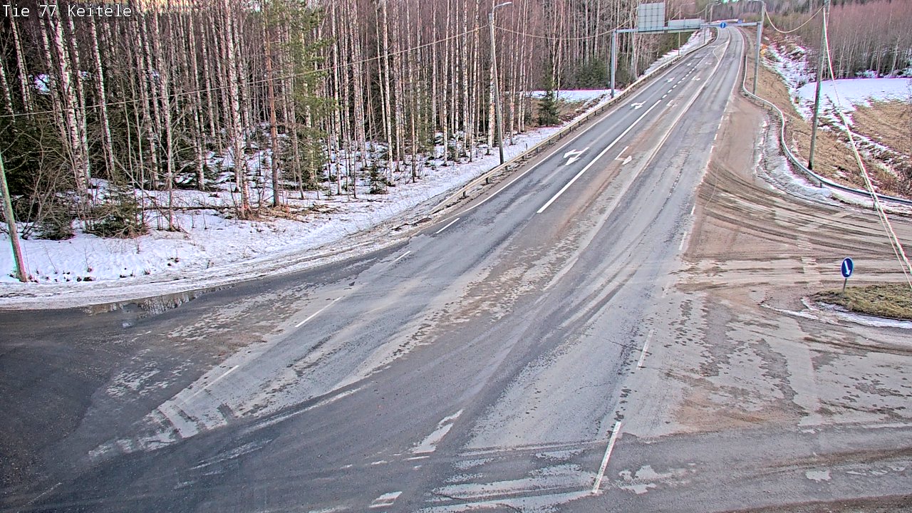 Kelikamerat Kuva Tie 77 Keitele, Keitele, Pohjois-Savo