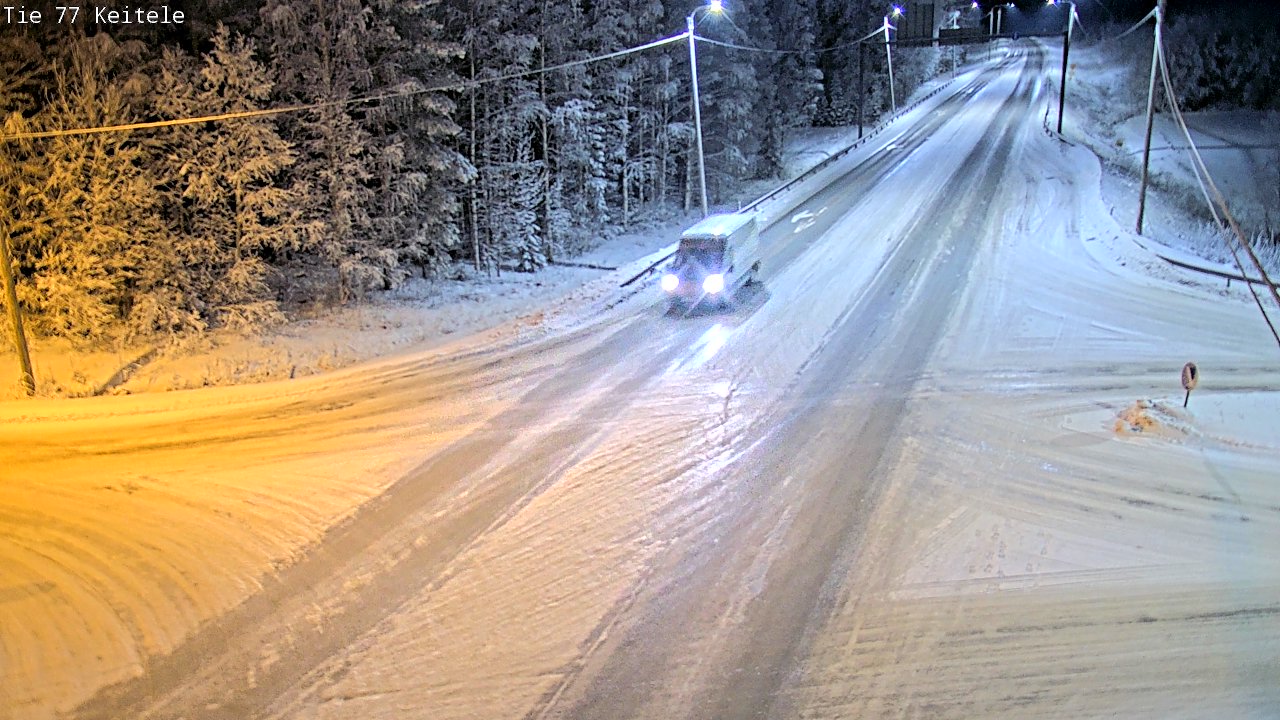 Weather Camera Image Väg 77 Keitele, Keitele, Pohjois-Savo