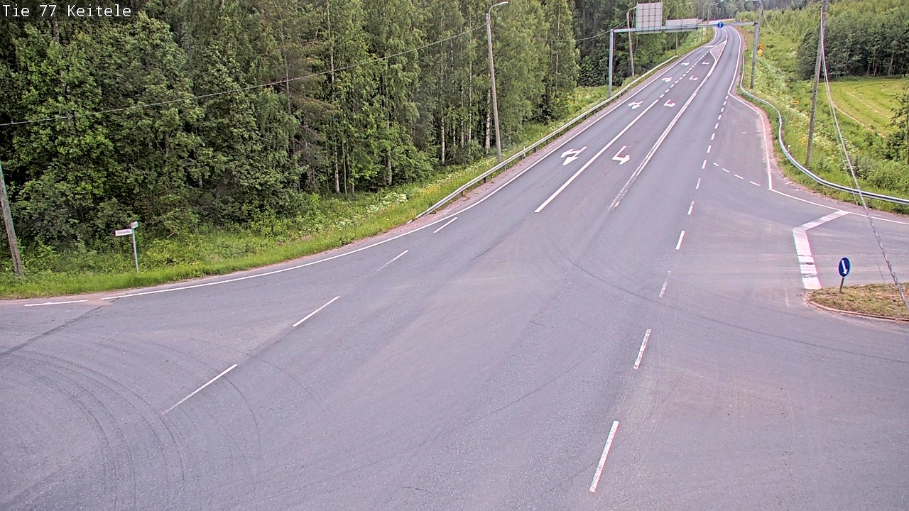 Kelikamerat Kuva Tie 77 Keitele, Keitele, Pohjois-Savo