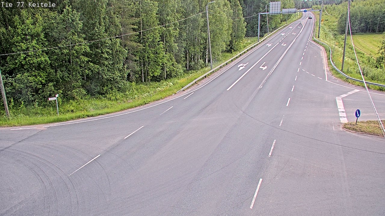 Kelikamerat Kuva Tie 77 Keitele, Keitele, Pohjois-Savo