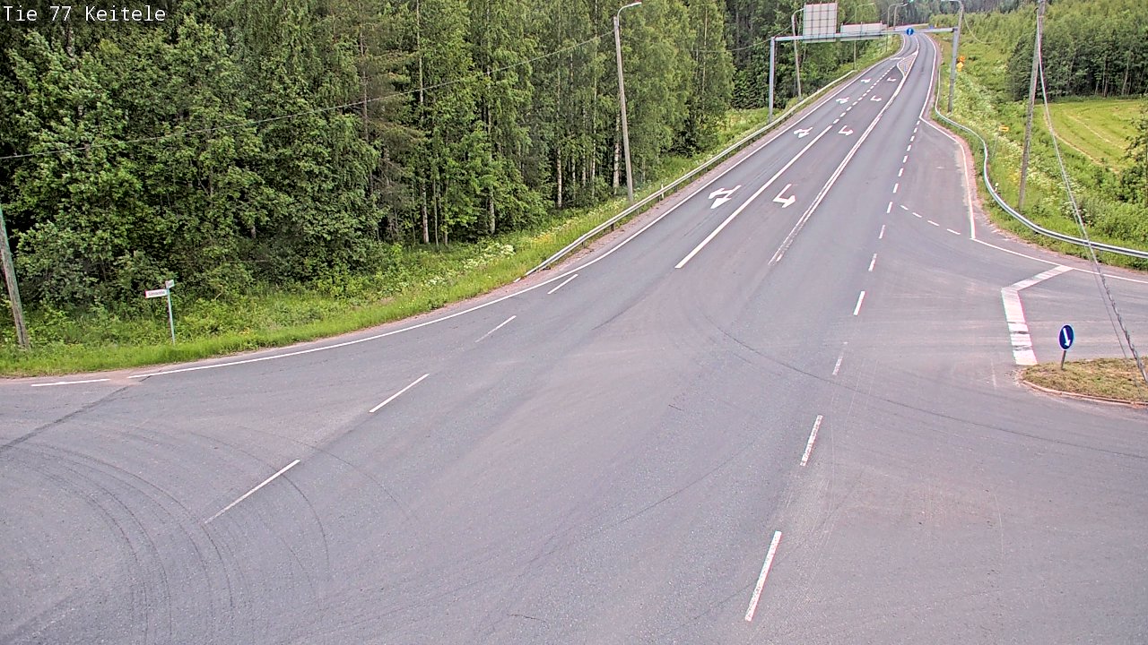 Kelikamerat Kuva Tie 77 Keitele, Keitele, Pohjois-Savo