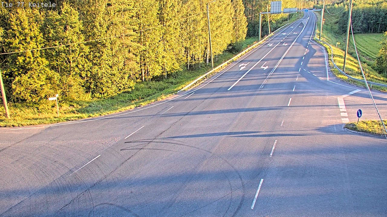 Kelikamerat Kuva Tie 77 Keitele, Keitele, Pohjois-Savo
