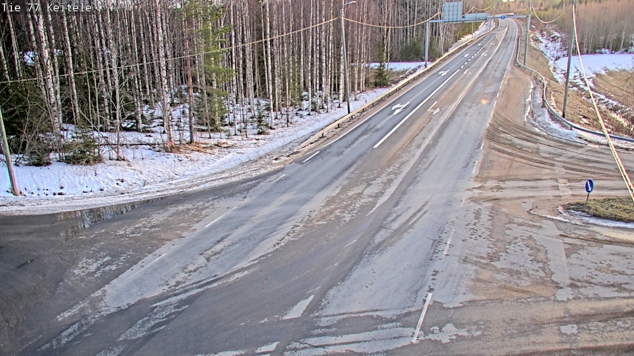 Kelikamerat Kuva Tie 77 Keitele, Keitele, Pohjois-Savo