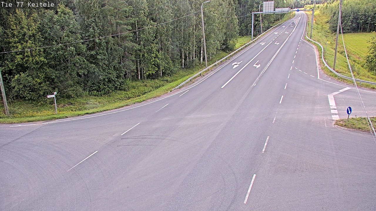 Kelikamerat Kuva Tie 77 Keitele, Keitele, Pohjois-Savo