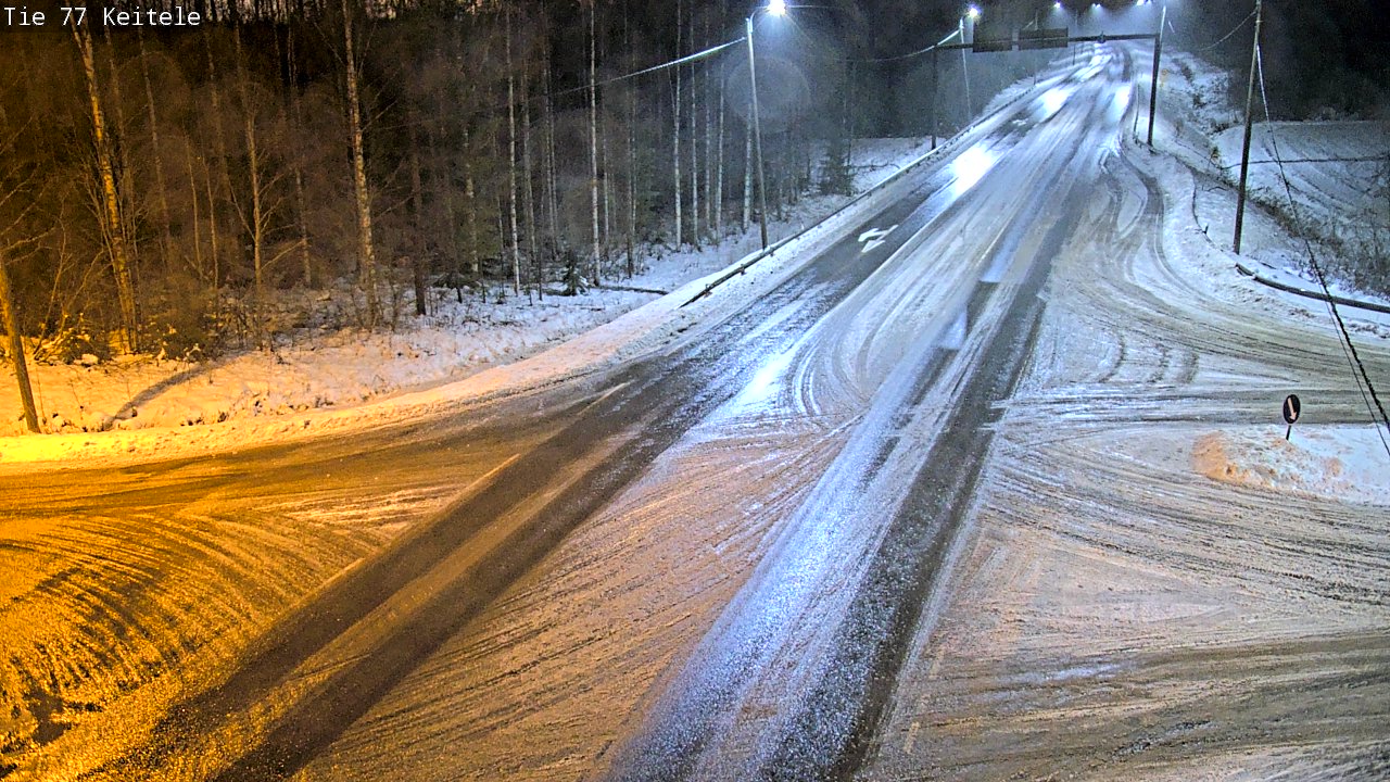 Weather Camera Image Väg 77 Keitele, Keitele, Pohjois-Savo