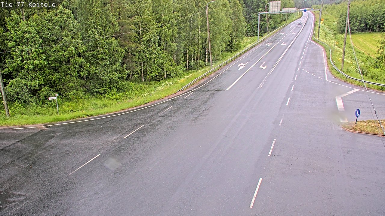 Kelikamerat Kuva Tie 77 Keitele, Keitele, Pohjois-Savo