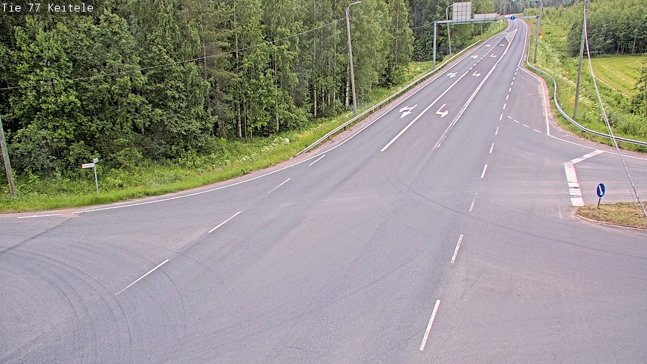 Kelikamerat Kuva Tie 77 Keitele, Keitele, Pohjois-Savo