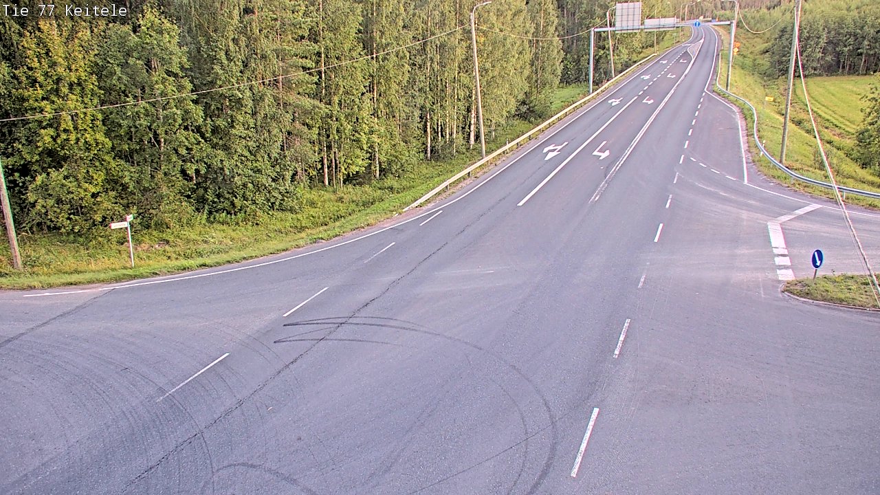 Kelikamerat Kuva Tie 77 Keitele, Keitele, Pohjois-Savo