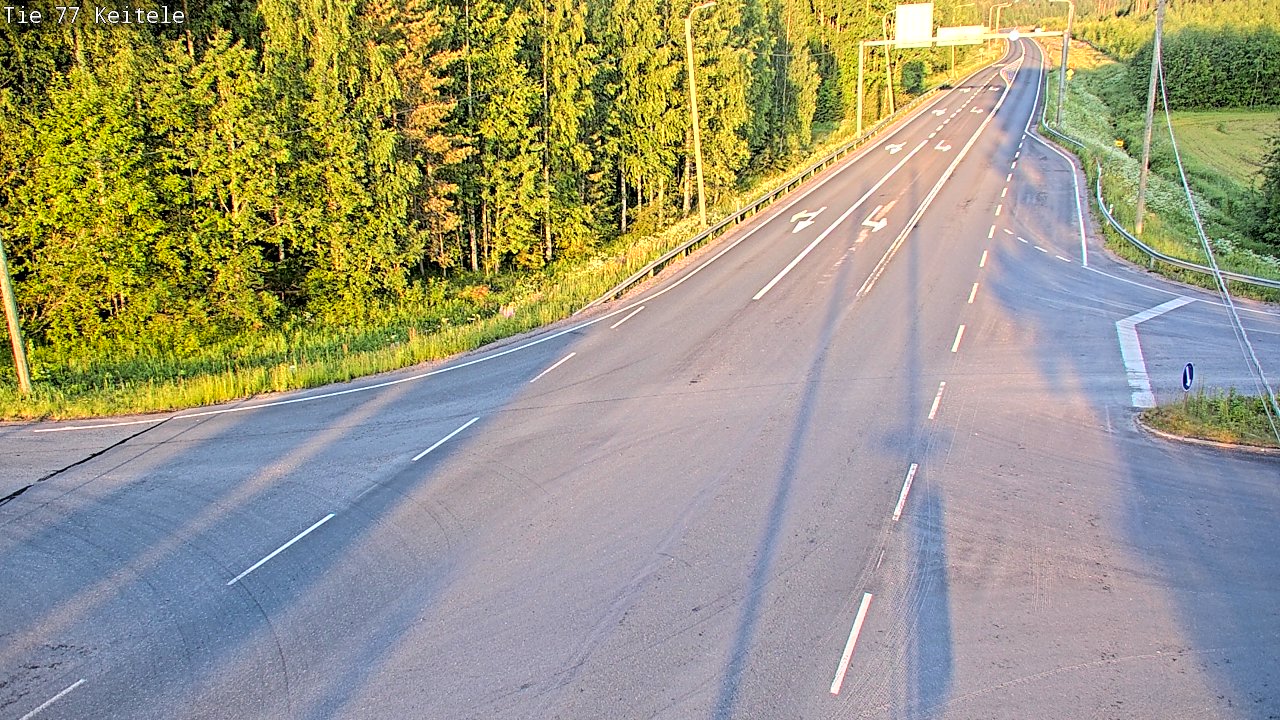 Kelikamerat Kuva Tie 77 Keitele, Keitele, Pohjois-Savo