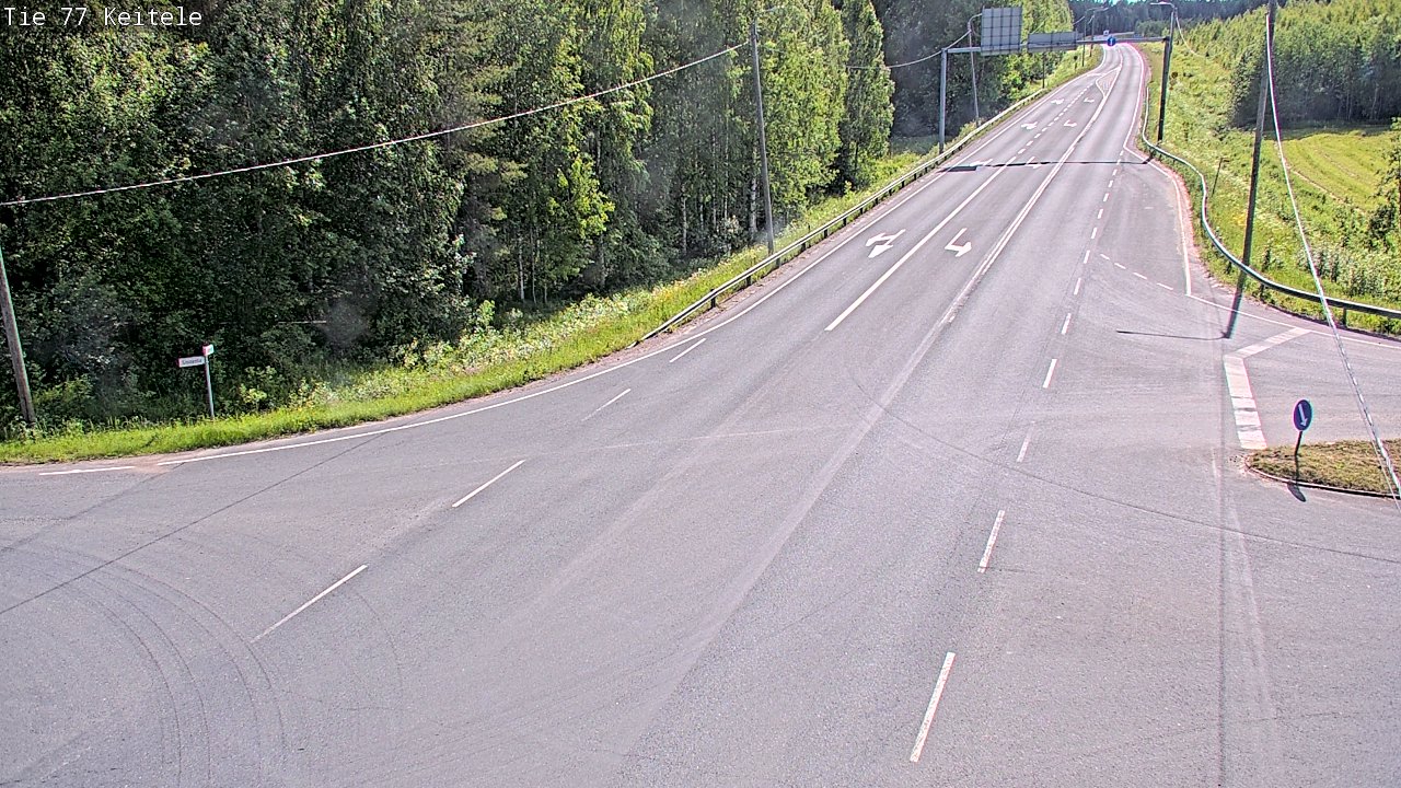 Kelikamerat Kuva Tie 77 Keitele, Keitele, Pohjois-Savo