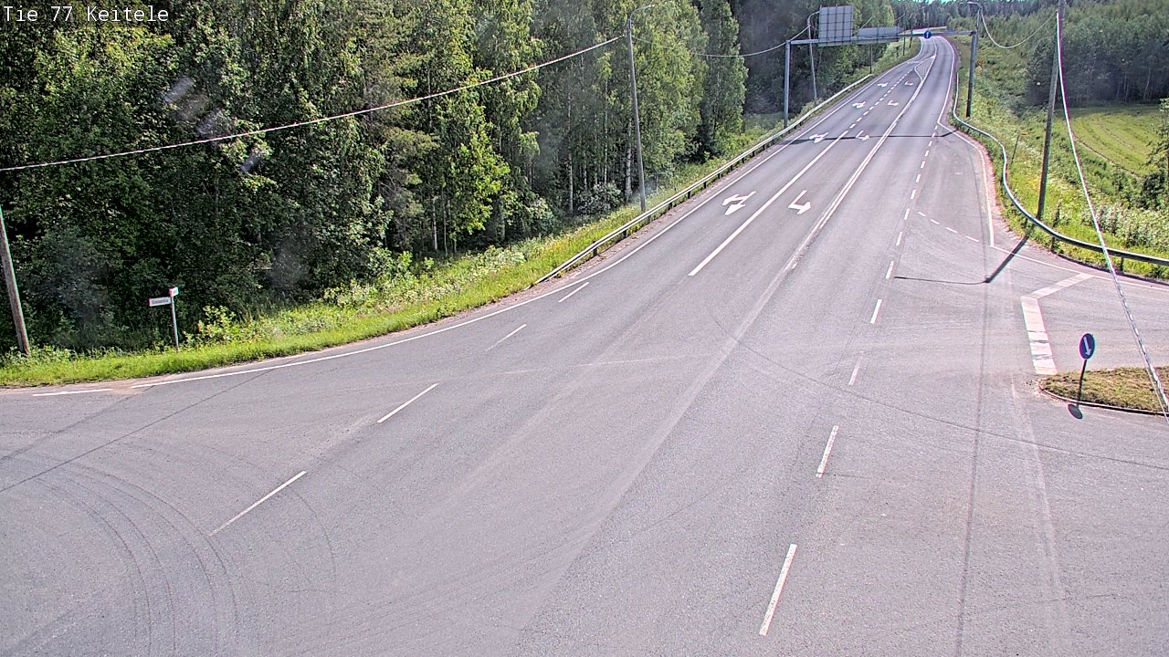 Kelikamerat Kuva Tie 77 Keitele, Keitele, Pohjois-Savo
