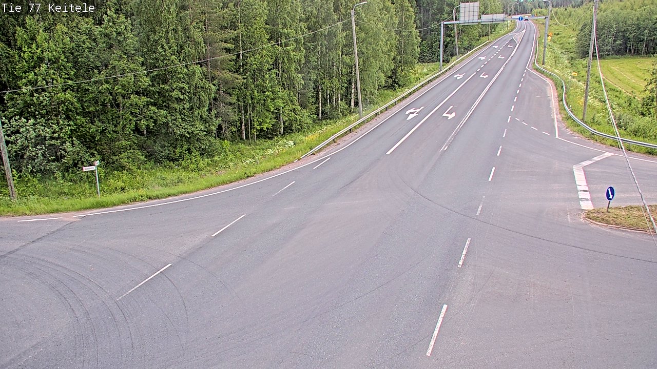 Kelikamerat Kuva Tie 77 Keitele, Keitele, Pohjois-Savo