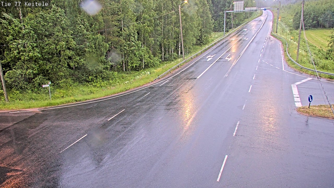 Kelikamerat Kuva Tie 77 Keitele, Keitele, Pohjois-Savo