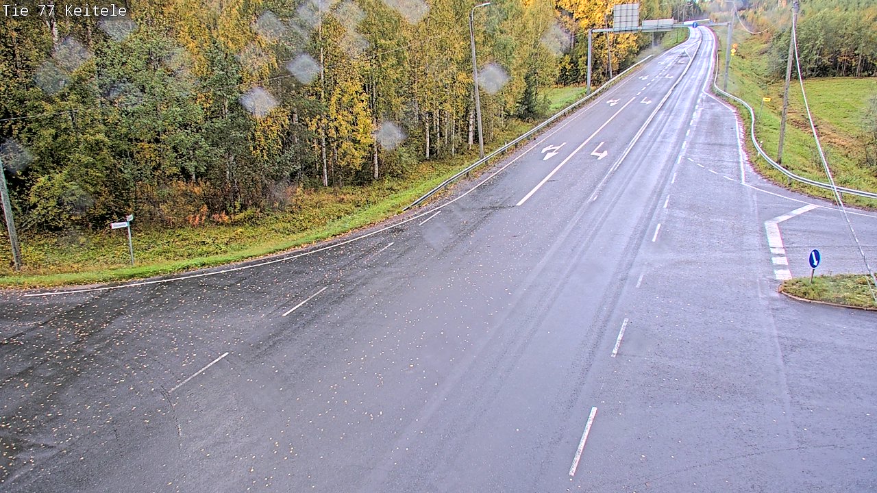 Weather Camera Image Road 77 Keitele, Keitele, Pohjois-Savo
