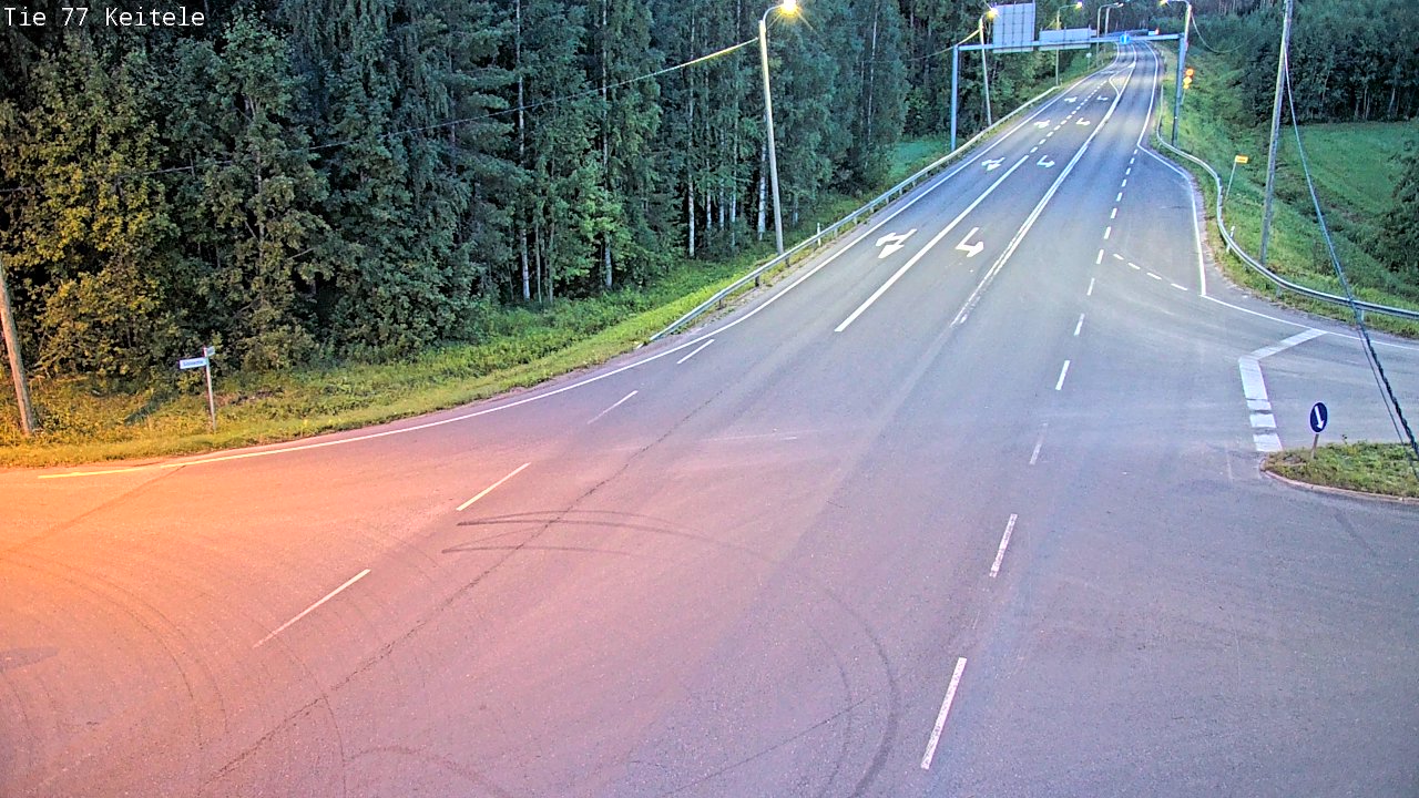 Kelikamerat Kuva Tie 77 Keitele, Keitele, Pohjois-Savo