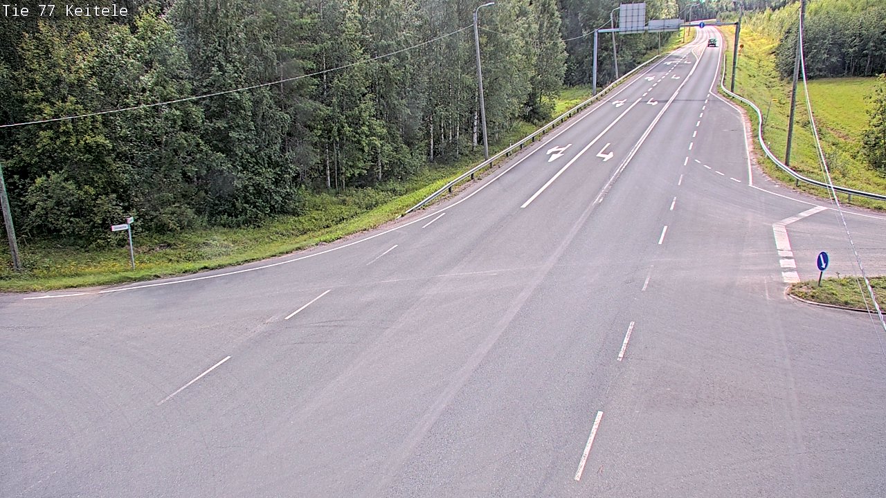 Kelikamerat Kuva Tie 77 Keitele, Keitele, Pohjois-Savo