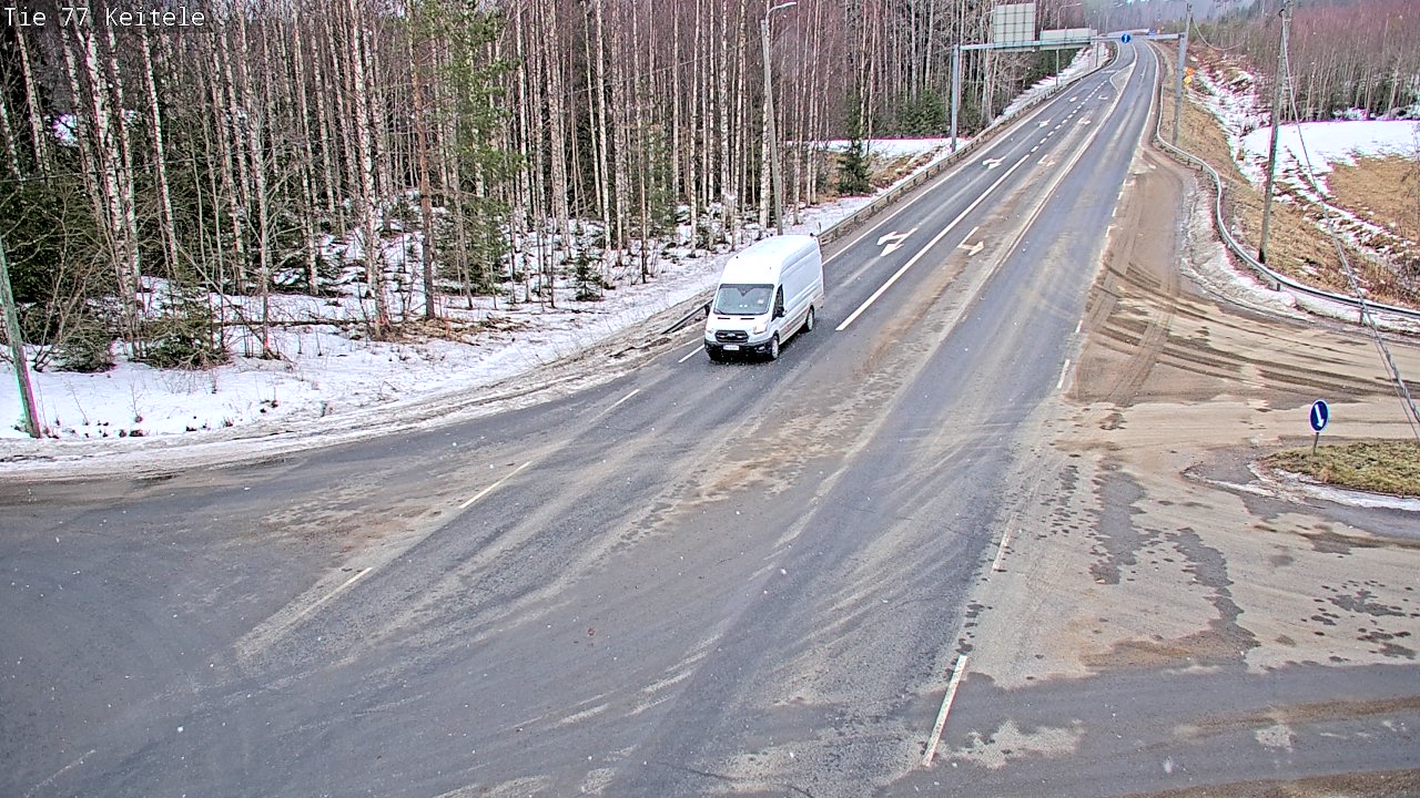 Kelikamerat Kuva Tie 77 Keitele, Keitele, Pohjois-Savo