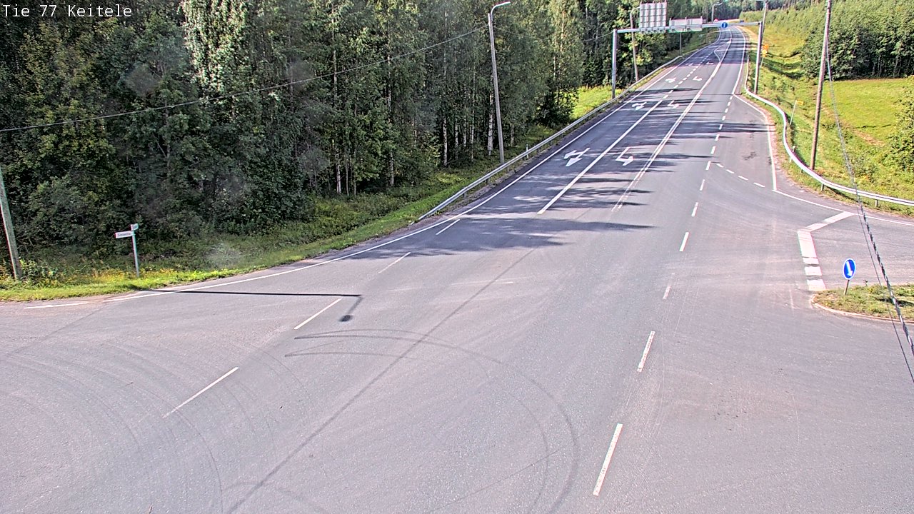 Kelikamerat Kuva Tie 77 Keitele, Keitele, Pohjois-Savo