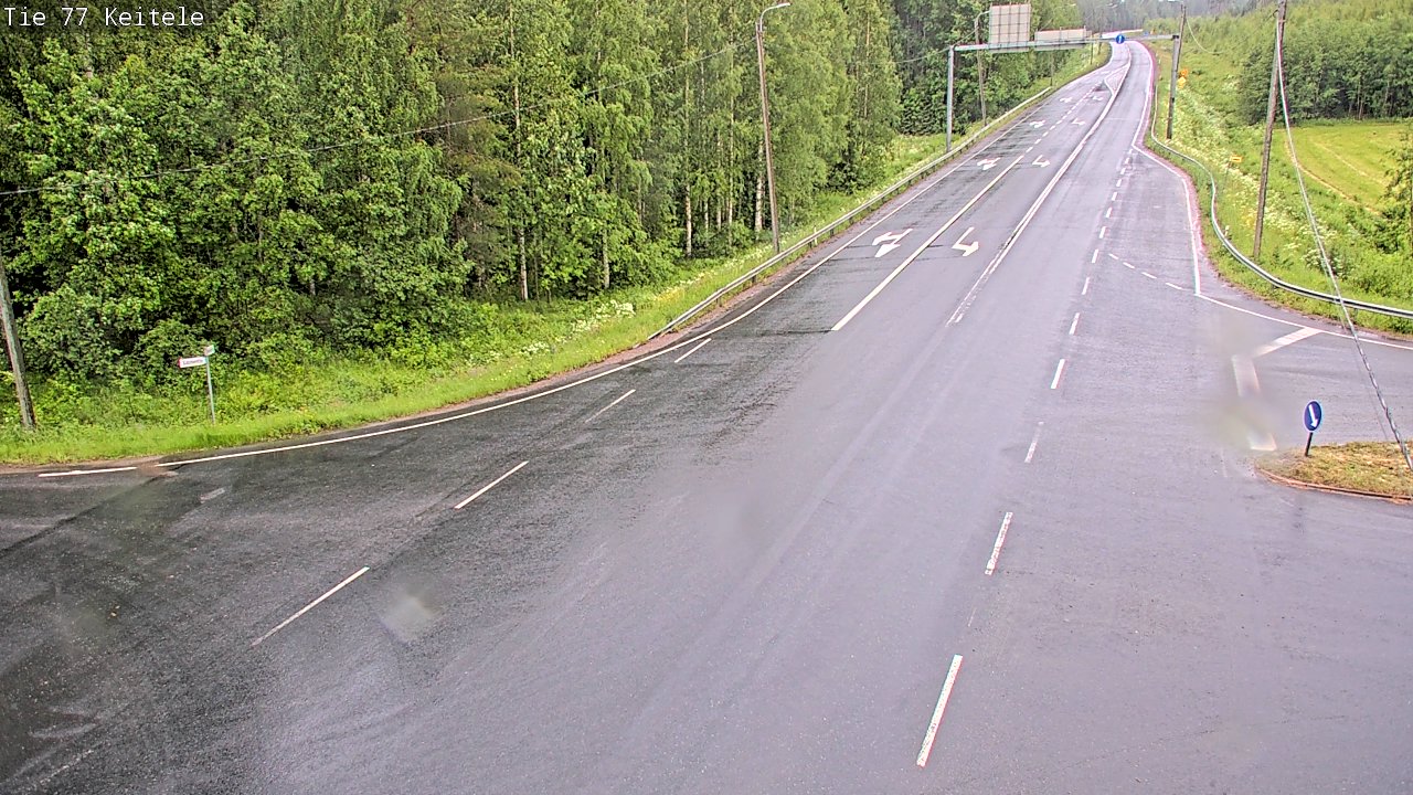 Kelikamerat Kuva Tie 77 Keitele, Keitele, Pohjois-Savo