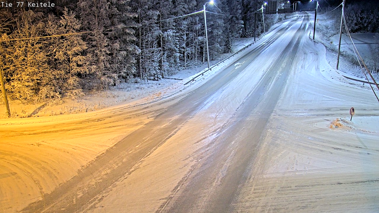 Weather Camera Image Väg 77 Keitele, Keitele, Pohjois-Savo