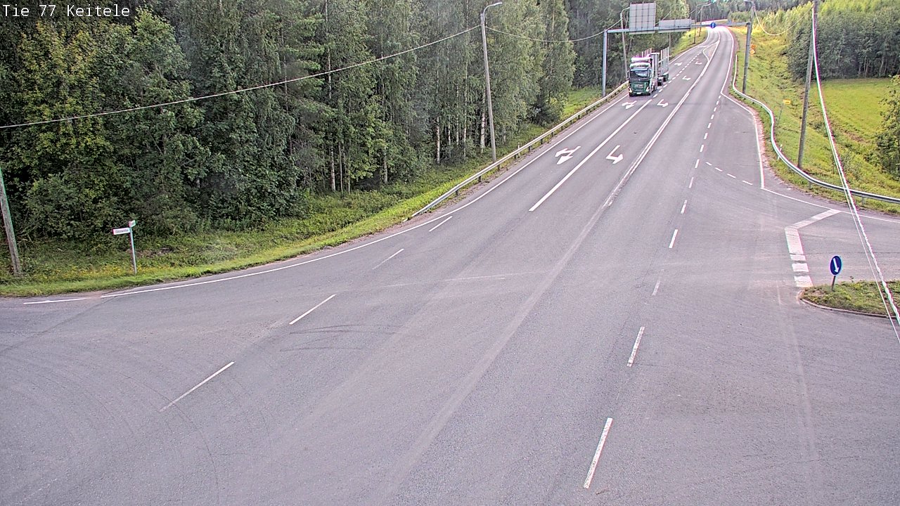 Kelikamerat Kuva Tie 77 Keitele, Keitele, Pohjois-Savo