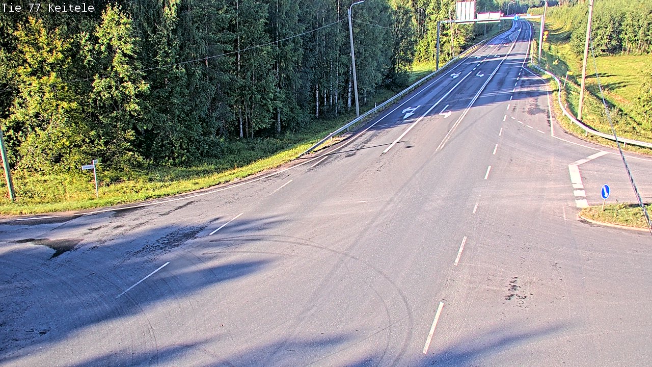 Kelikamerat Kuva Tie 77 Keitele, Keitele, Pohjois-Savo