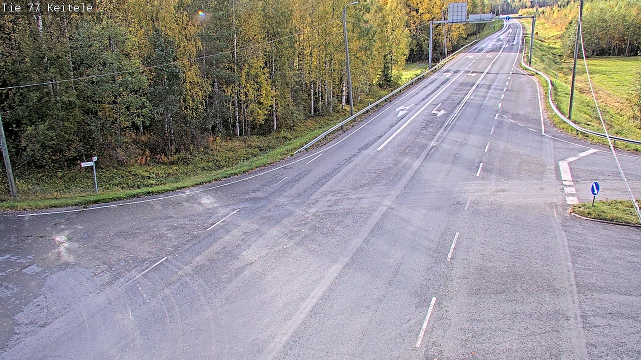 Kelikamerat Kuva Tie 77 Keitele, Keitele, Pohjois-Savo