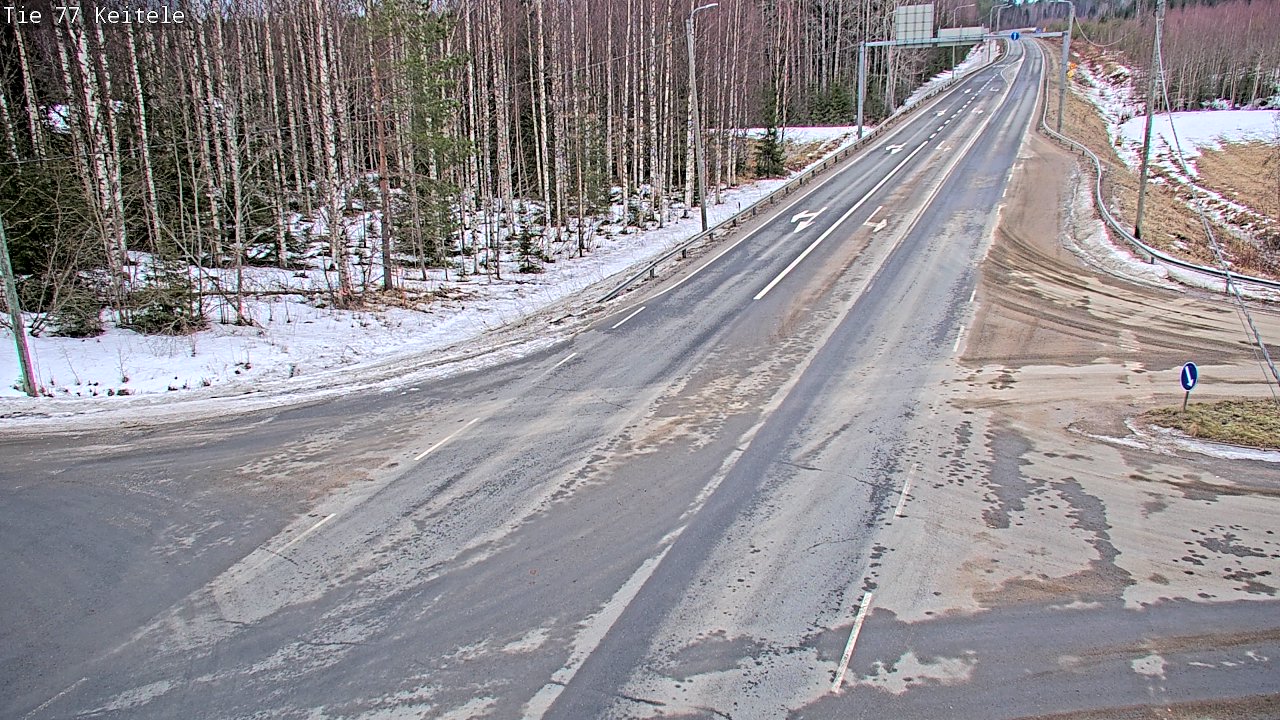 Kelikamerat Kuva Tie 77 Keitele, Keitele, Pohjois-Savo