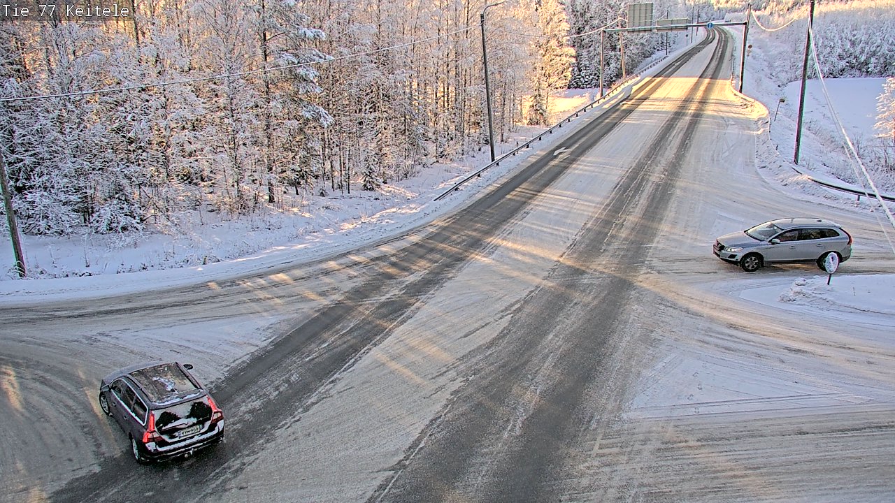 Weather Camera Image Väg 77 Keitele, Keitele, Pohjois-Savo