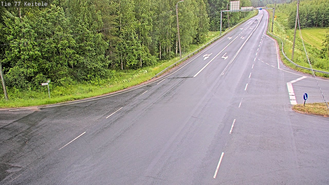 Kelikamerat Kuva Tie 77 Keitele, Keitele, Pohjois-Savo