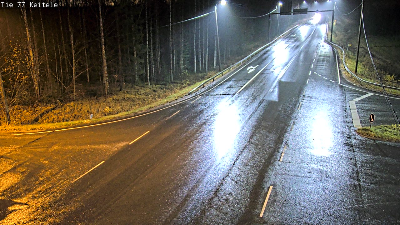 Weather Camera Image Väg 77 Keitele, Keitele, Pohjois-Savo