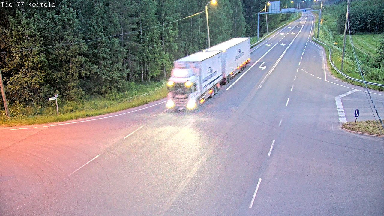 Kelikamerat Kuva Tie 77 Keitele, Keitele, Pohjois-Savo