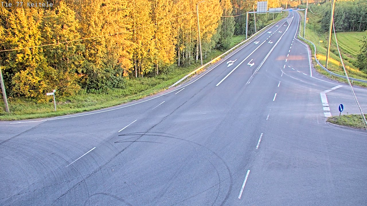 Kelikamerat Kuva Tie 77 Keitele, Keitele, Pohjois-Savo