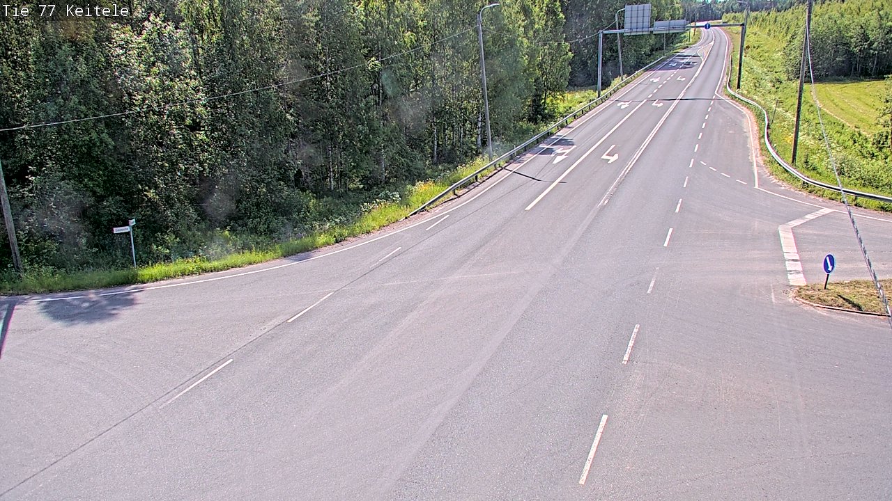 Kelikamerat Kuva Tie 77 Keitele, Keitele, Pohjois-Savo