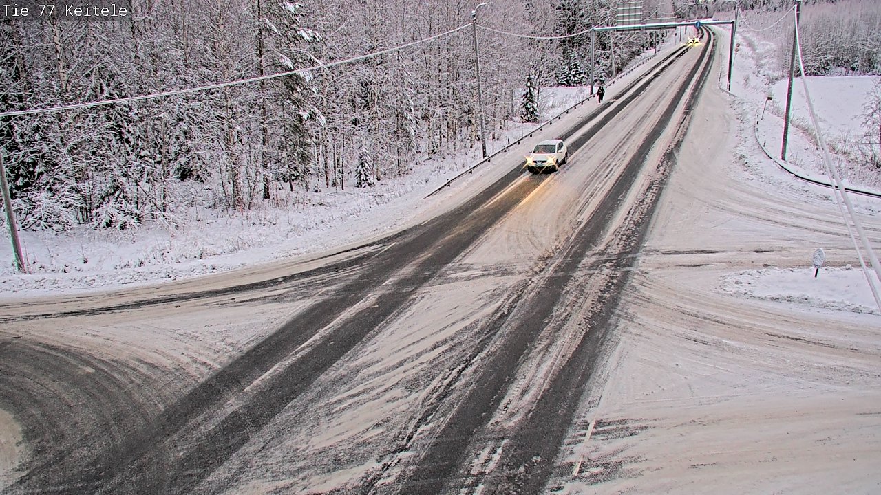 Kelikamerat Kuva Tie 77 Keitele, Keitele, Pohjois-Savo