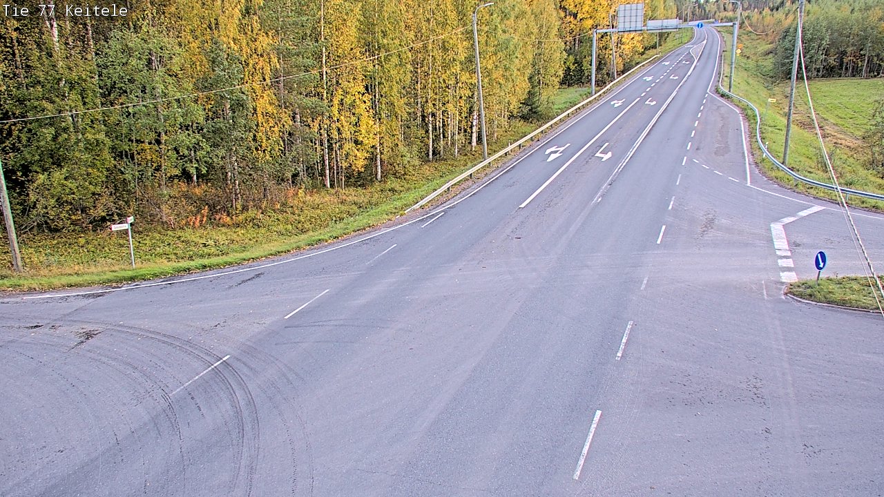 Kelikamerat Kuva Tie 77 Keitele, Keitele, Pohjois-Savo