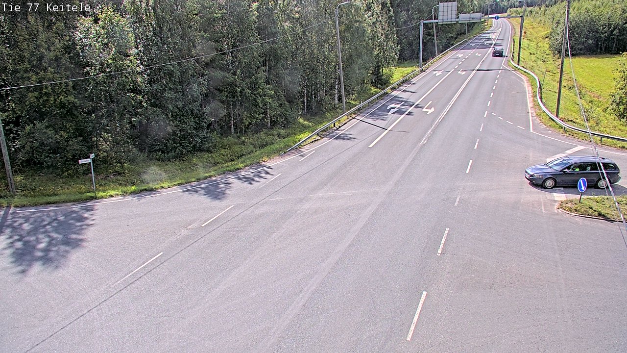 Kelikamerat Kuva Tie 77 Keitele, Keitele, Pohjois-Savo