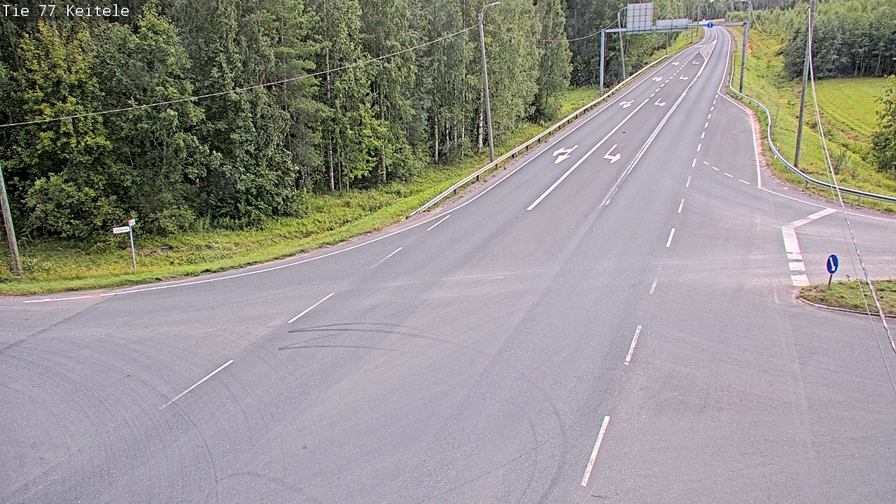 Kelikamerat Kuva Tie 77 Keitele, Keitele, Pohjois-Savo