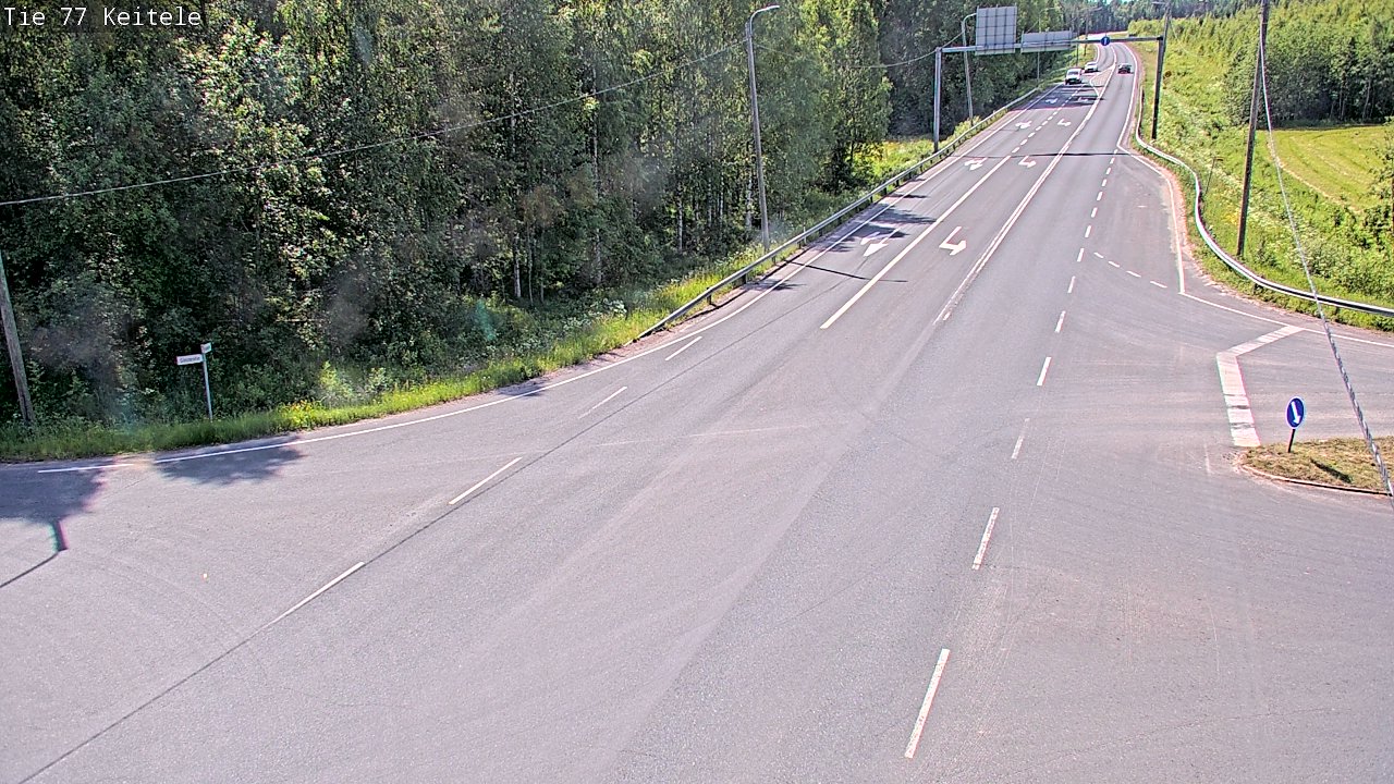 Kelikamerat Kuva Tie 77 Keitele, Keitele, Pohjois-Savo