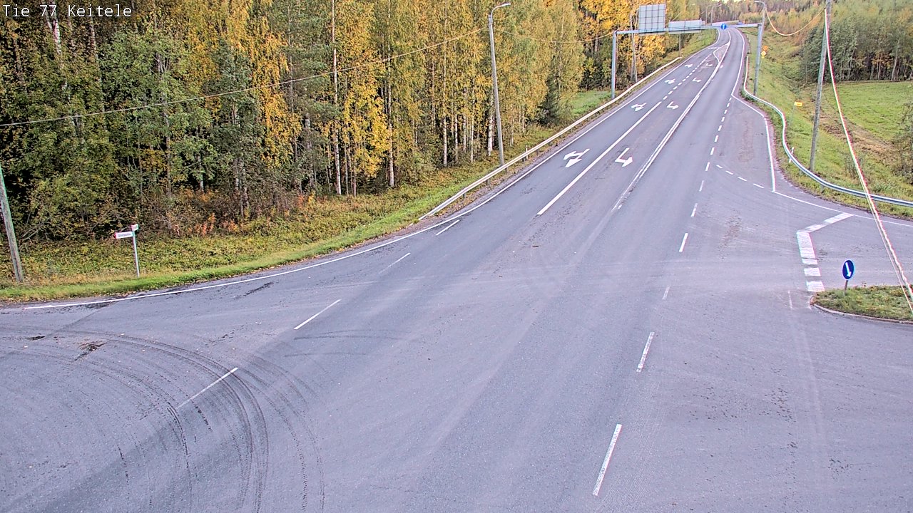 Kelikamerat Kuva Tie 77 Keitele, Keitele, Pohjois-Savo